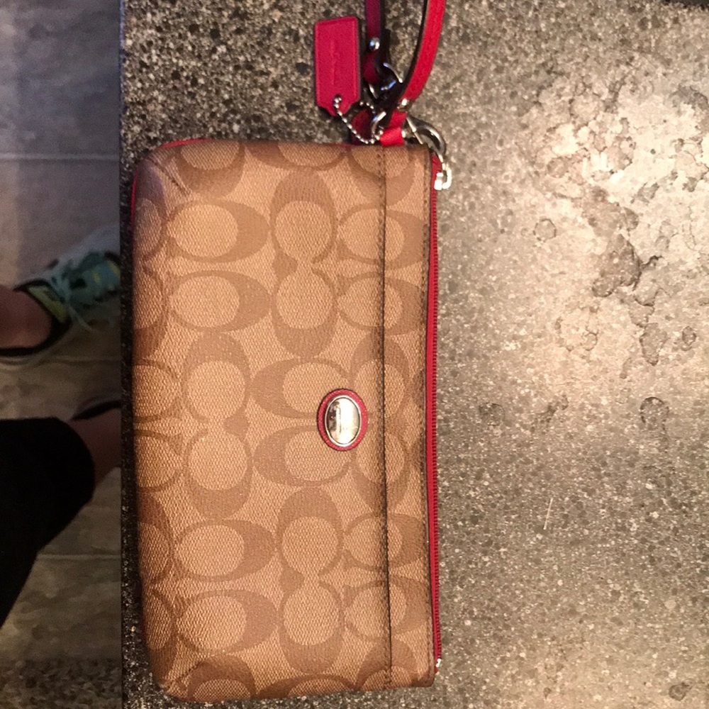 Coach wristlet